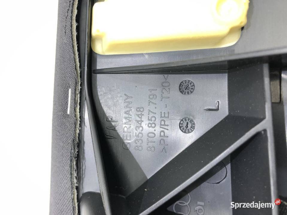 BOCZEK KANAPY TYŁ AUDI A5 8T 8T0857791