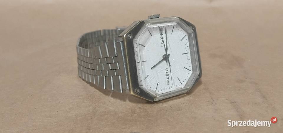 Zegarek Męski Raketa Rakieta trumienka 19 JEWELS Opole