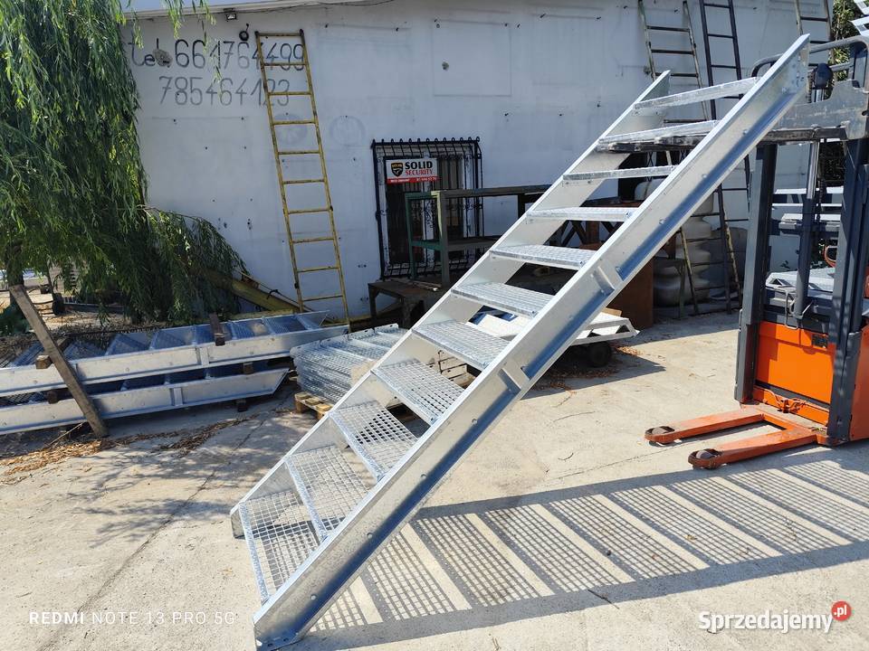 Schody metalowe wema wejście na 225 11 stopni lubelskie Elżbieta