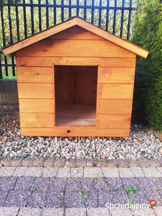 Drewniana ocieplana solidna buda psa legowisko Zwierzęta sprzedam