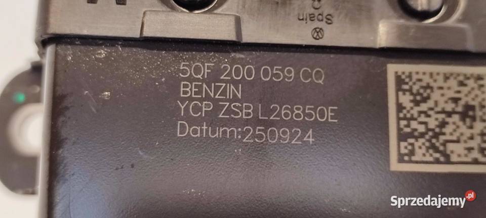 VW TIGUAN II ALLSPACE PRZEWODY PALIWA 15 TSI sprzedam