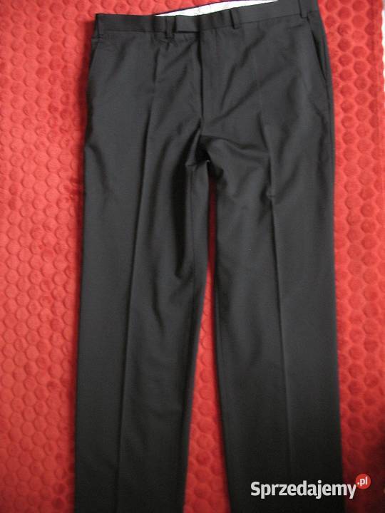 Spodnie eleganckie męskie Wełna W 40 L 33 pas Rozmiar XL Siedlce sprzedam