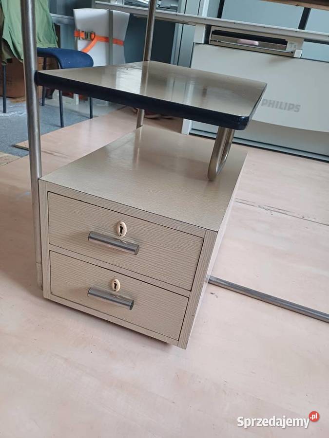 Biurko lekarskie PRL Bauhaus Lublin
