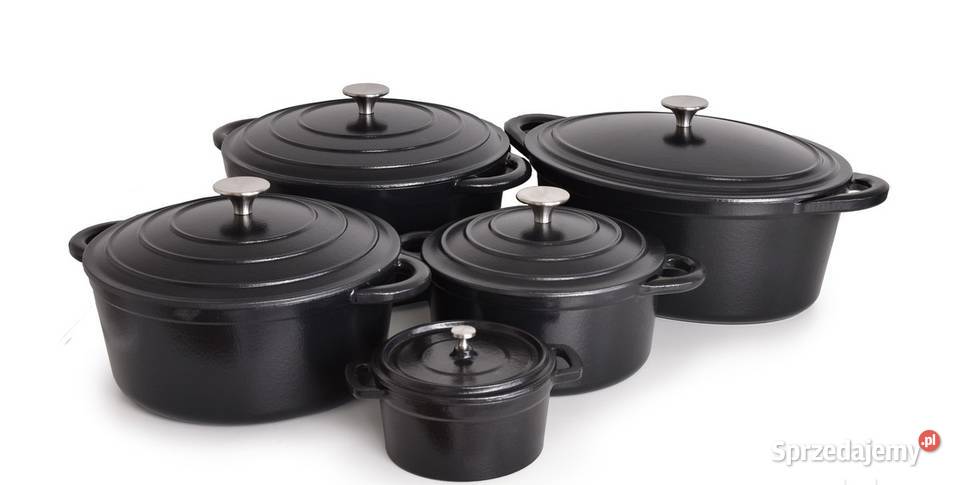45L żeliwny garnek z samopodlewającą pokrywką mazowieckie Warszawa