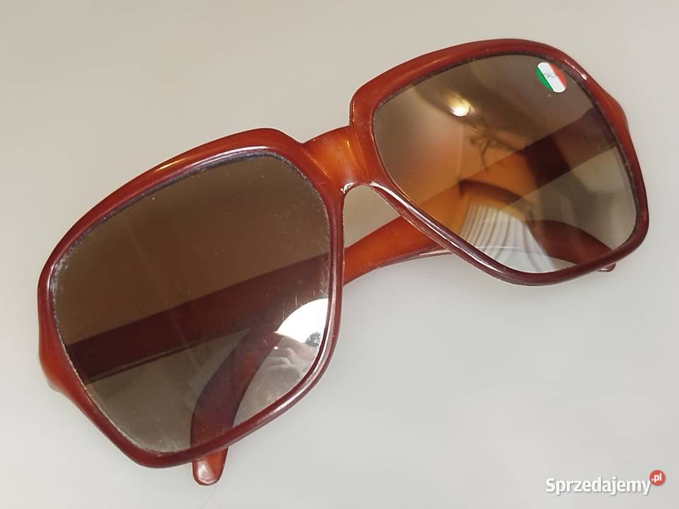 Zabytkowe okulary z PRLu Italia łódzkie Zgierz