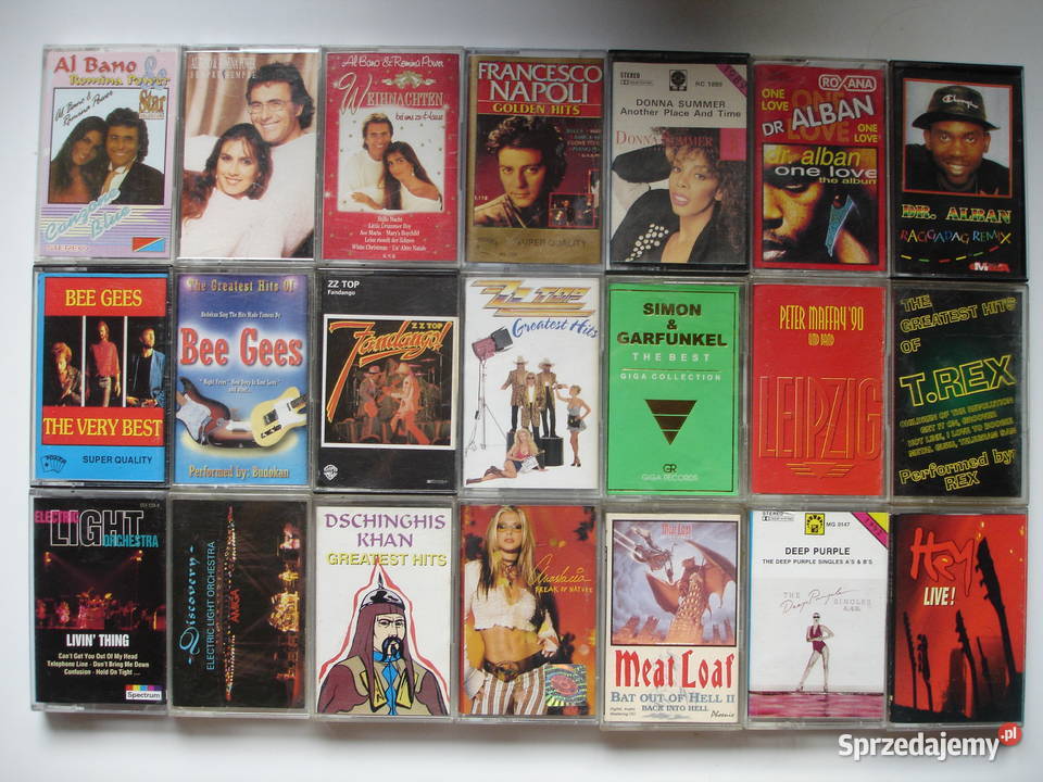 Oryginalne KASETY magnetofonowe kaseta Zielona Góra