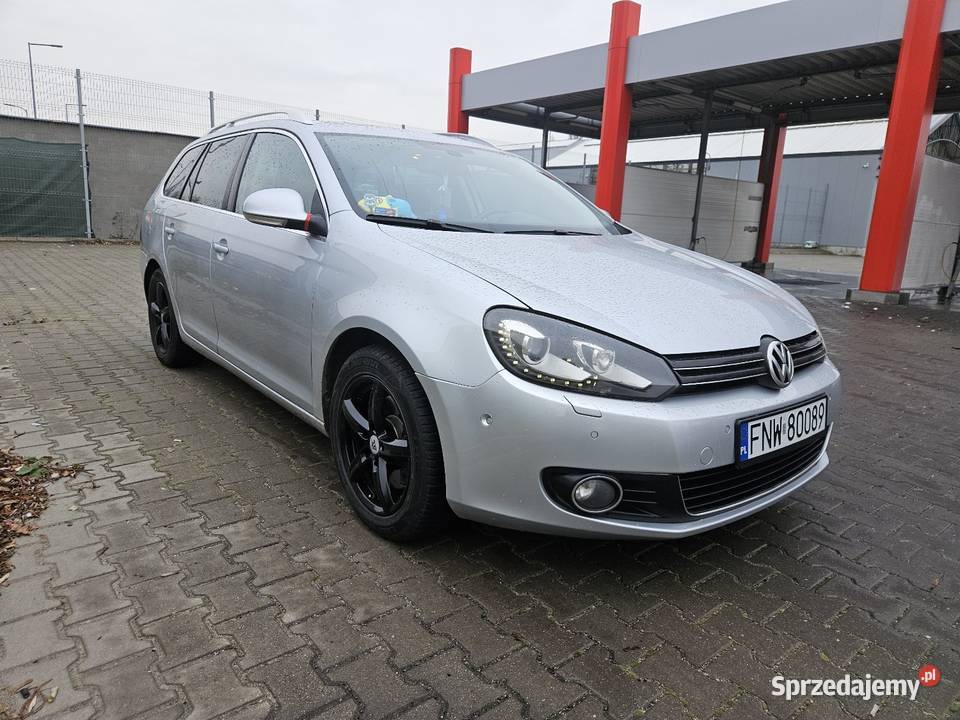 Vw Golf 6 Kombi 20Tdi 140 Highline Bixenon Led radio lubuskie Nowa Sól