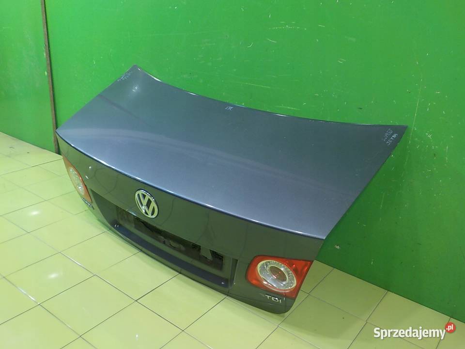 VW JETTA 19 TDI AUT 08r SEDAN 4D klapa tyl Klapy bagażnika Suków sprzedam