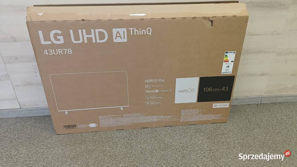 Telewizor LG 43 LED 4K SmartTV Telewizory Katowice