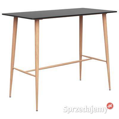 vidaXL Stolik barowy czarny 120x60x105 248146 Warszawa