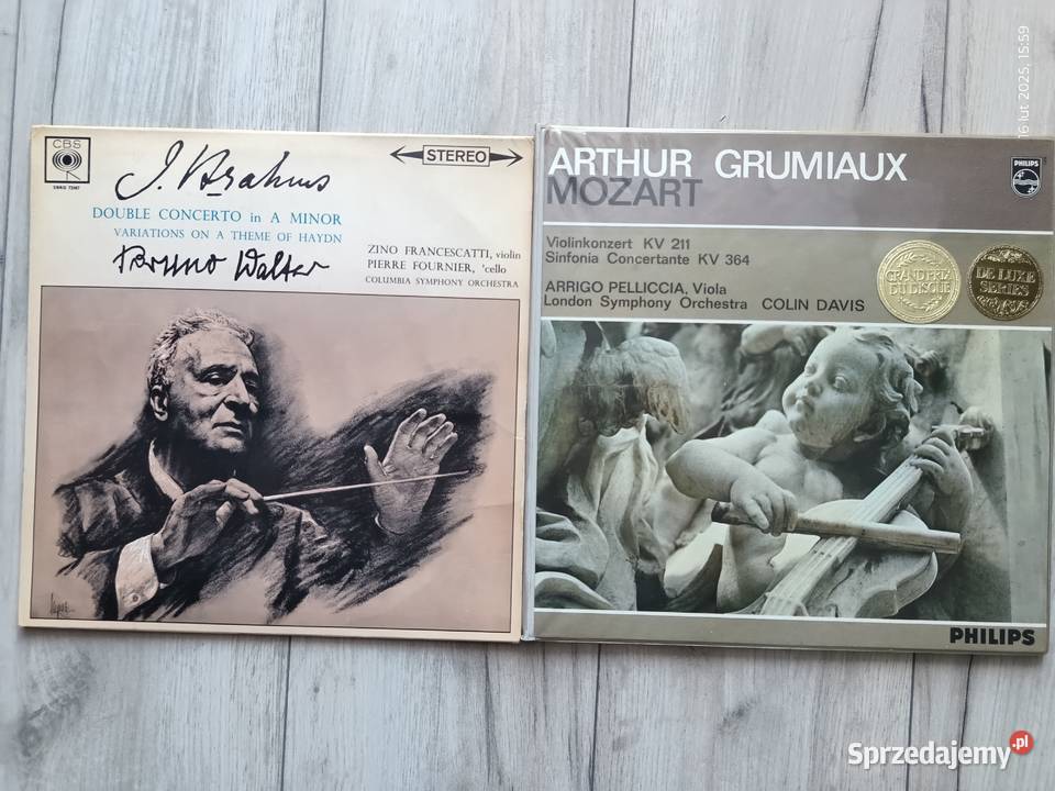 Dwa unikalne albumy winylowe Wronki