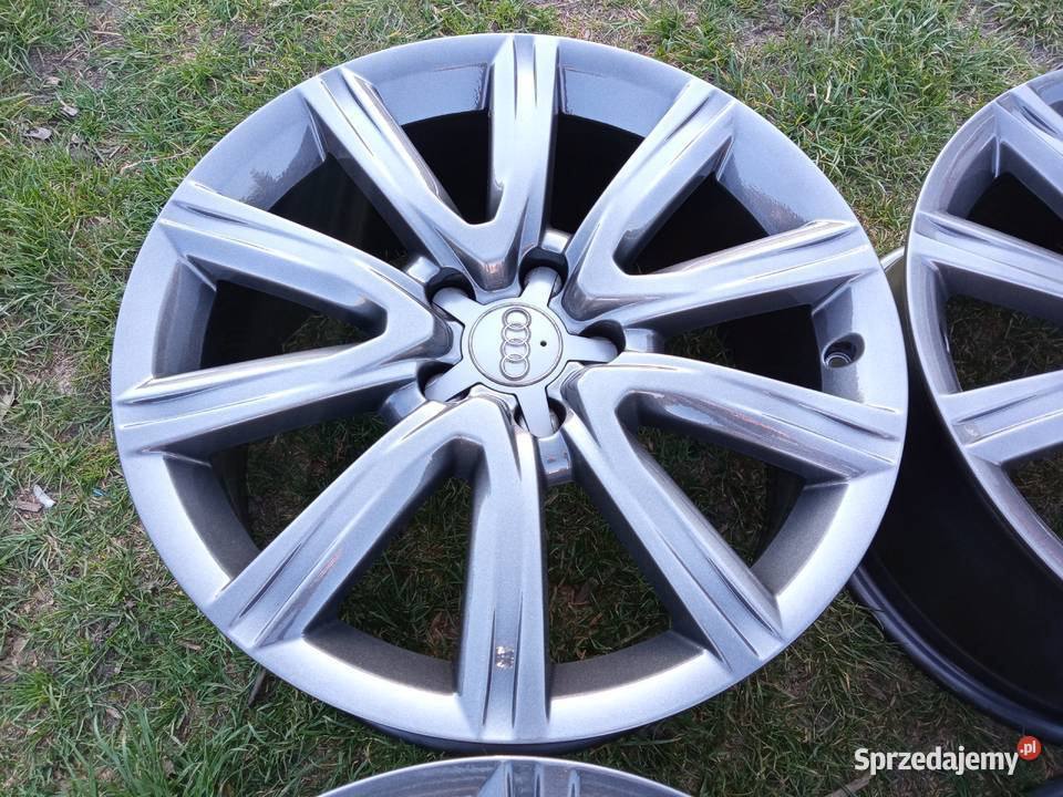 Felgi Audi 18 5x112 et39 8J grafit A4 A5 A6 Q3 aluminiowe świętokrzyskie Szczukowskie Górki sprzedam
