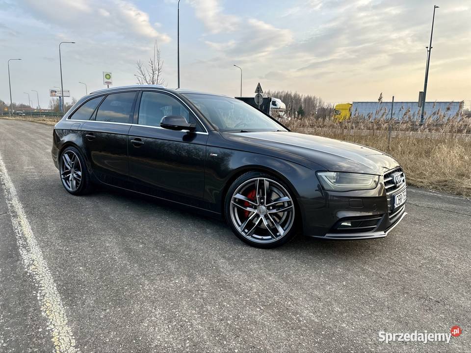 Audi A4 B8 sline quattro 2013 lift 20 tfsi 224 reflektory ksenonowe warmińsko-mazurskie