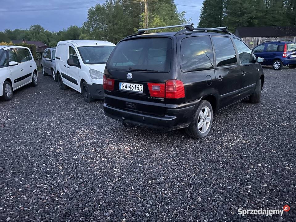 Seat Alhambra 19tdi klima czujniki hak czarny Rutki-Kossaki