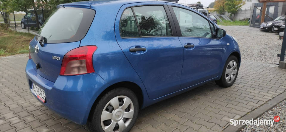 Toyota Yaris 13 l benz 5drzwi II 20052011 Zarejestrowany w Polsce Stare Budy