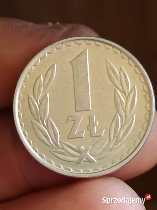 Sprzedam monete 1 zloty 1983 r lekka skrętka bbb Chełm