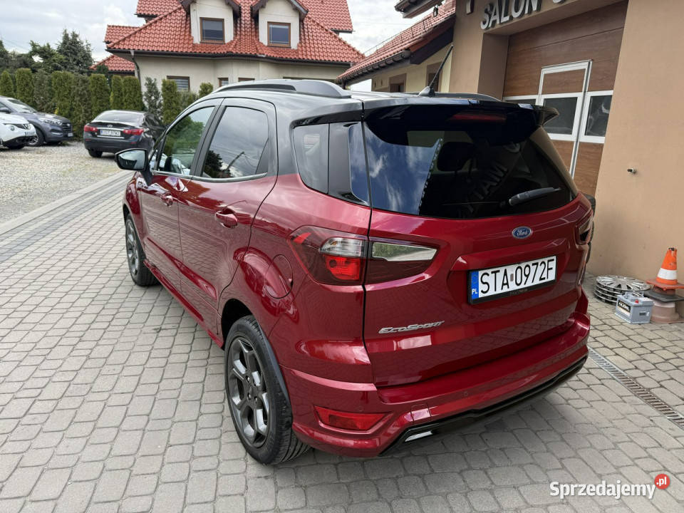 Ford EcoSport 10 125 ST Krajowy Klima Kamera garażowany Orzech sprzedam