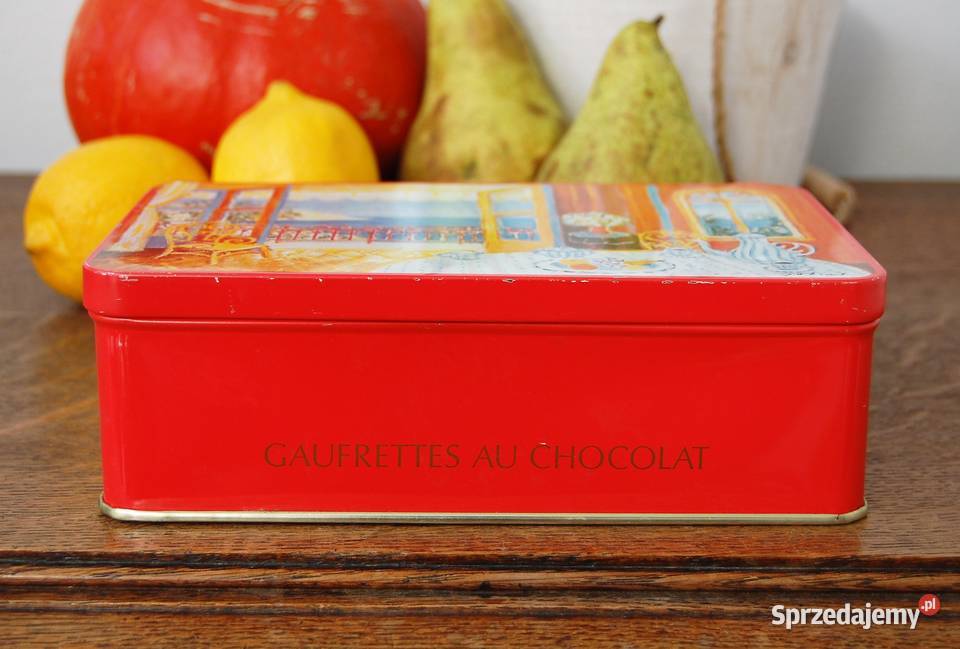 Puszka art vintage Lckerli Huus Basel Szwajcaria Lublin