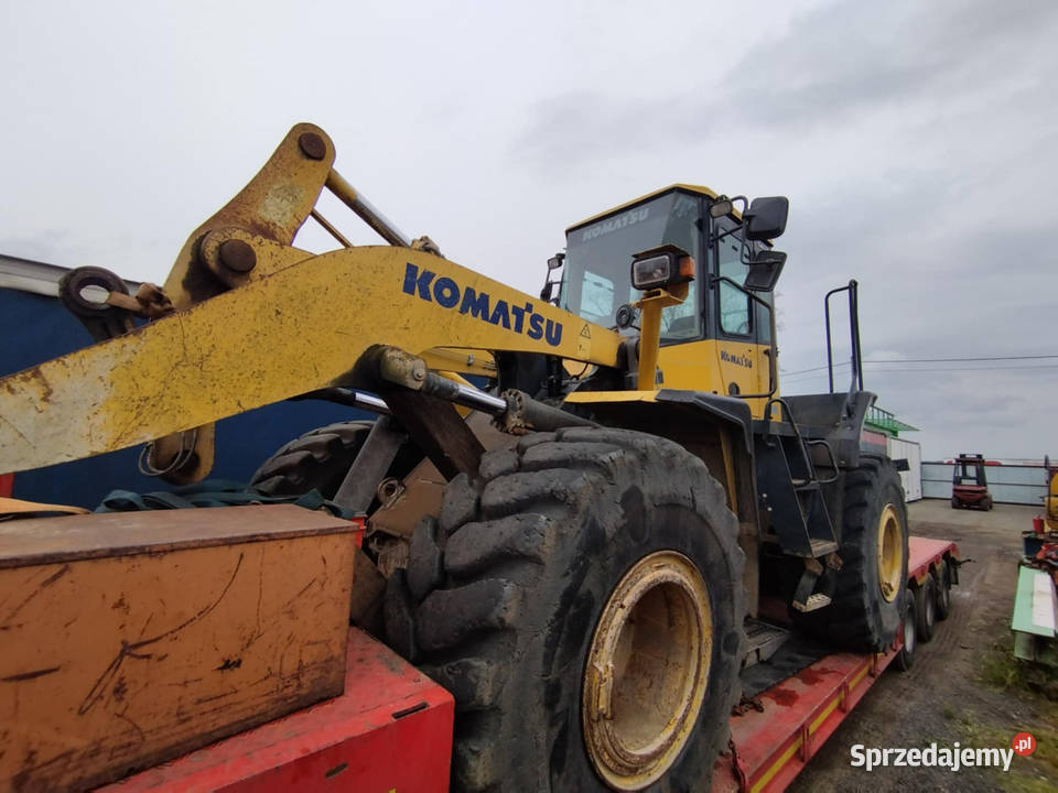 Ładowarka Komatsu WA380 kabina mosty siłowniki wielkopolskie