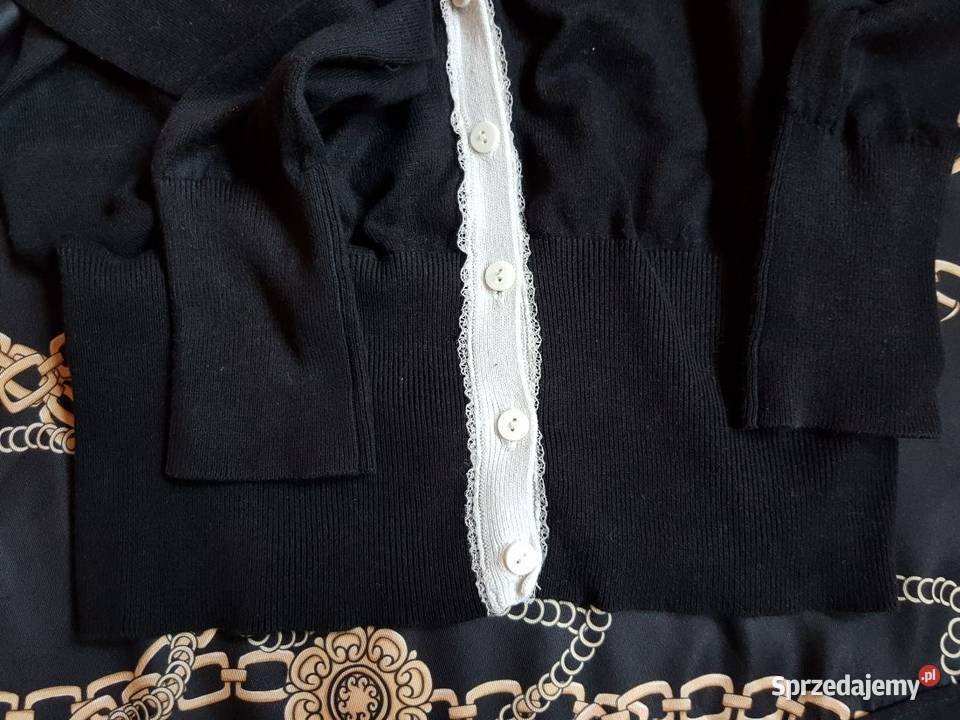Tally Weijl sweter zapinany zdobiony koronka Inny wzór Kielce