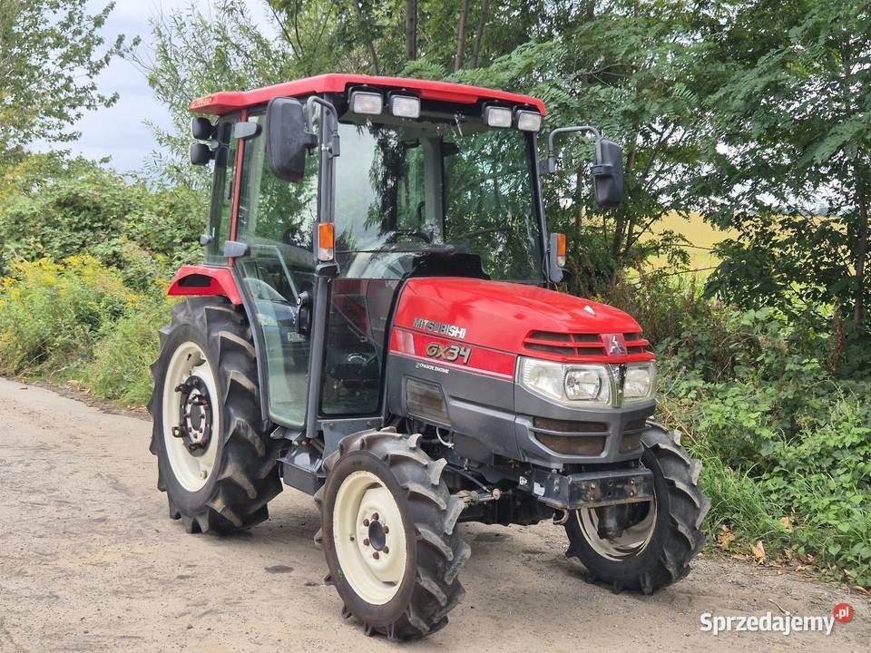 Traktorek MITSUBISHI GX34D 34 4x4 Wspomaganie Rewers mechaniczny dolnośląskie