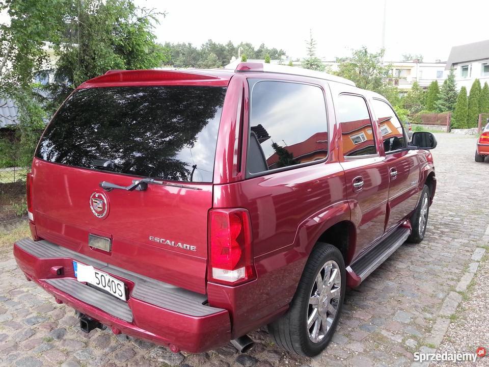 CADILLAC ESCALADE 6LGAZ 44 CHROMY 20KOŁA radio / CD wielkopolskie Poznań