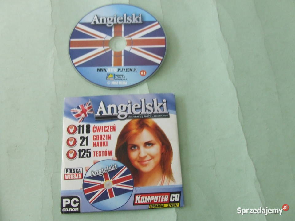 Język angielski w 30 dni Brough Angielski Płyta Oborniki Śląskie