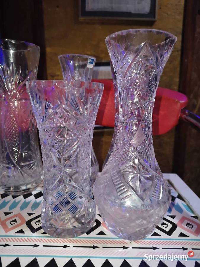 Wazony kryształowe 6 Suwałki