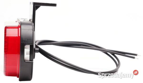 Lampa obrysowa LED czerwona prostokątna 1224V Kamionna sprzedam