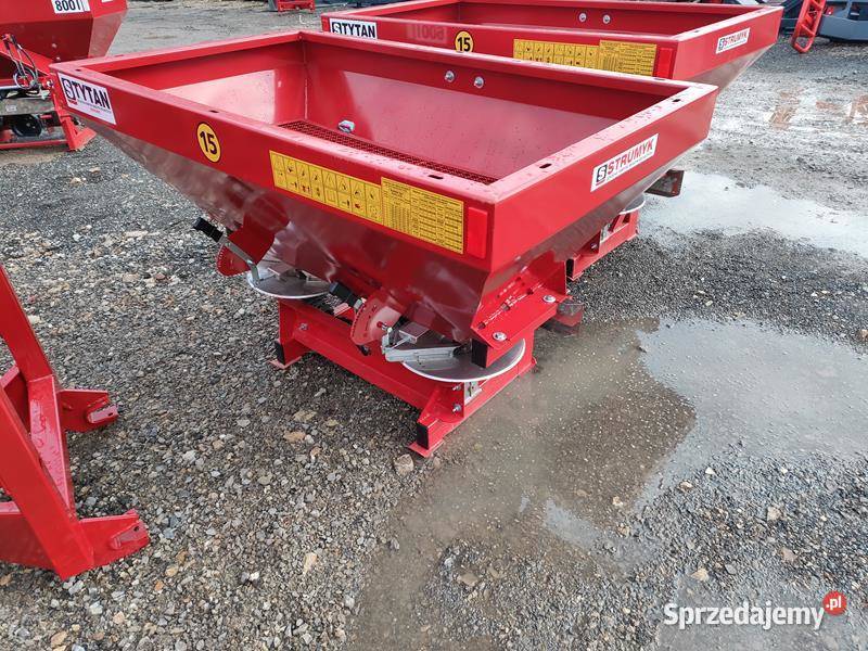 Rozsiewacz nawozu hydraulika STRUMYK TYTAN 12 mazowieckie Siedlce sprzedam