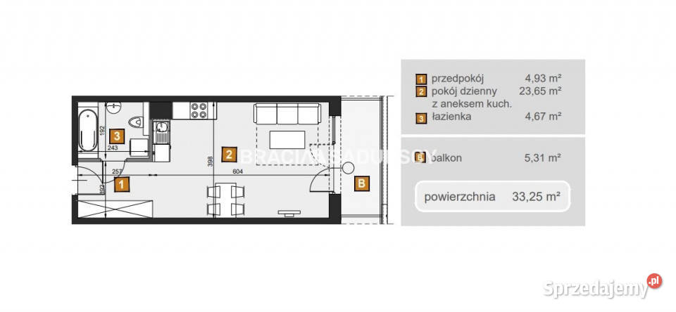 sprzedaży mieszkania Kraków Babińskiego 3325m2 sprzedam