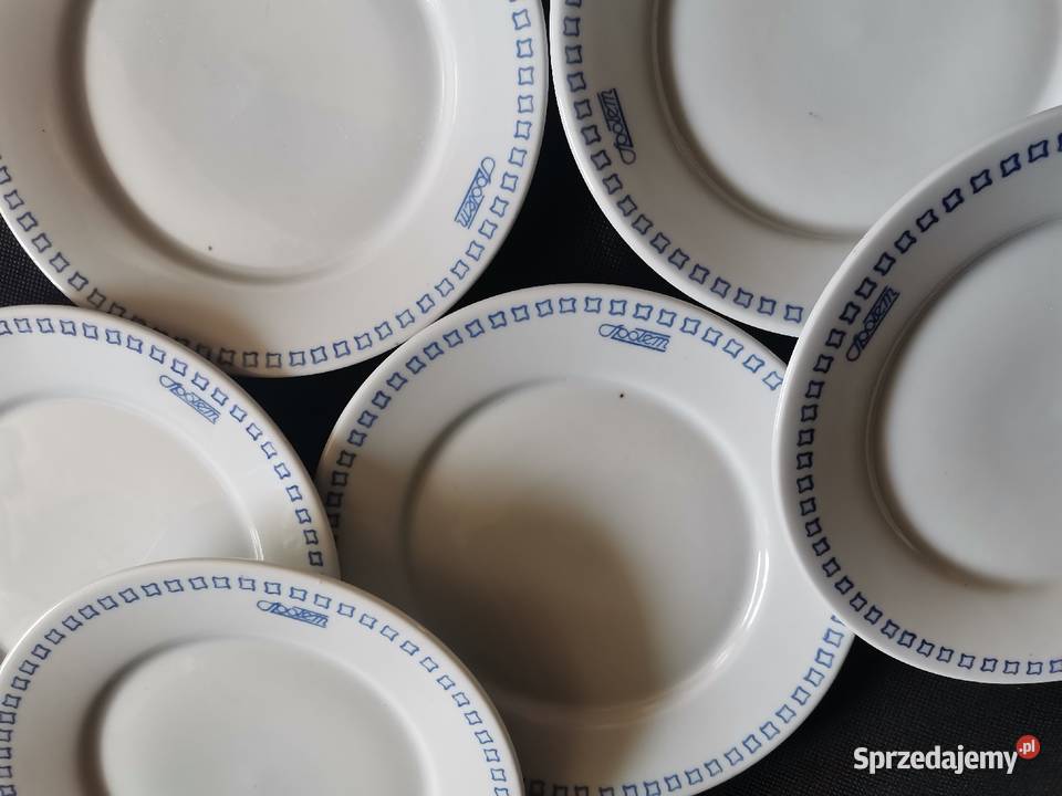 Stare nieużywane talerze deserowe porcelana Antyki, Sztuka, Kolekcje