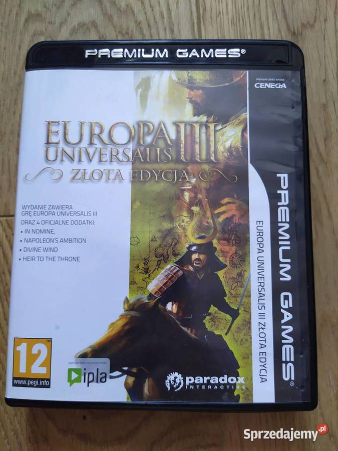 Europa Universalis III Złota Edycja PC DVD ENG