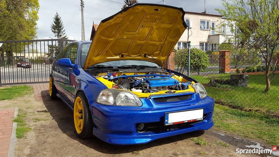 Honda Civic B16A1 172 MOCNO DOINWESTOWANA wielkopolskie Gniezno