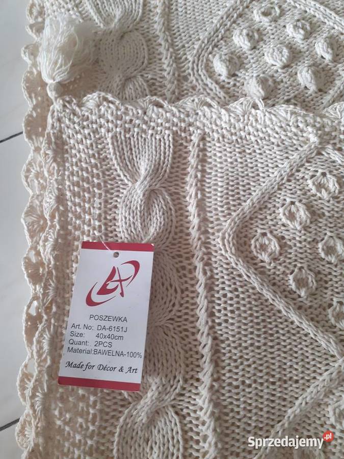 Poszewki dekoracyjne na poduszki Łódź sprzedam