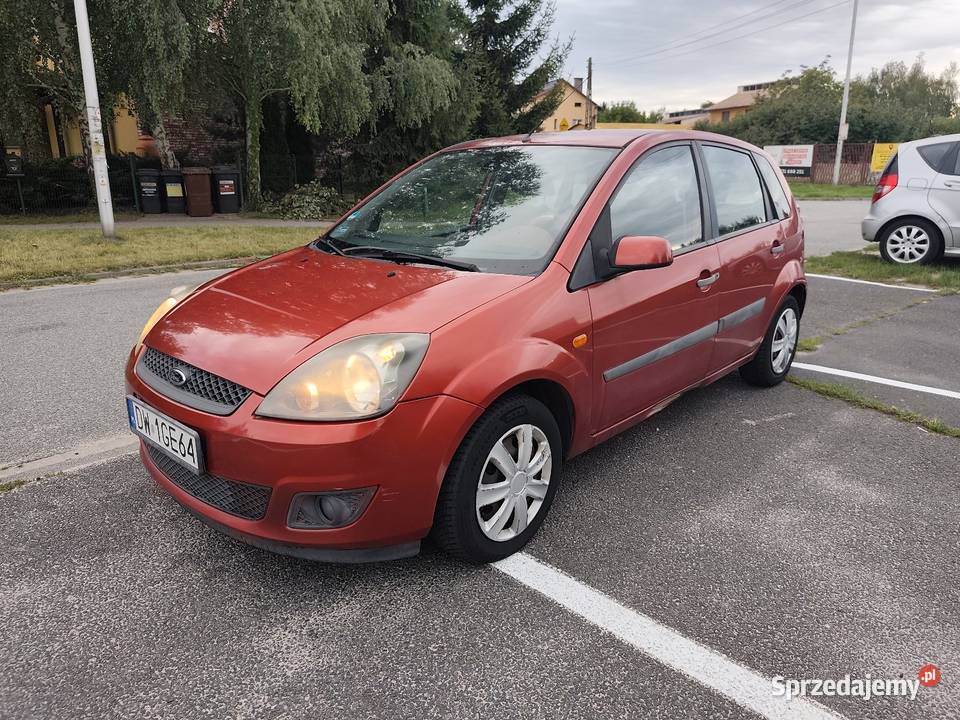 Ford Fiesta 14 80 2007r dolnośląskie Wrocław