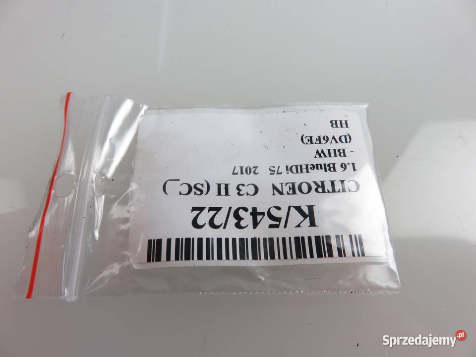 RURA INTERCOOLERA CITROEN C3 II 16 HD 9801280580 osobowe sprzedam