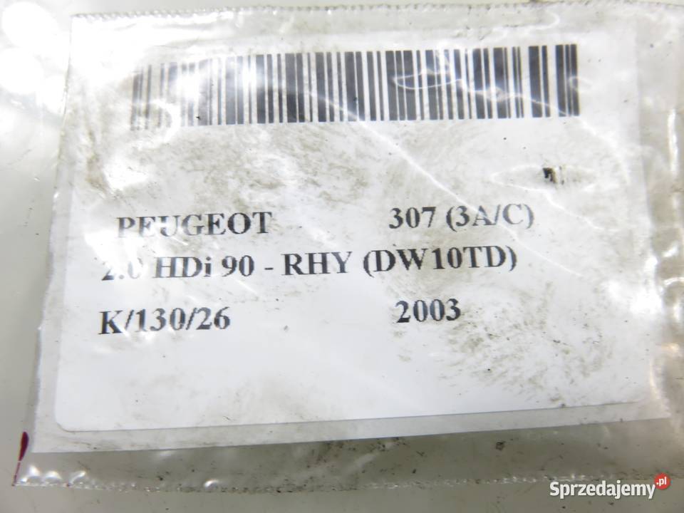 WTRYSKIWACZ PEUGEOT 307 20 HDi 9636819380