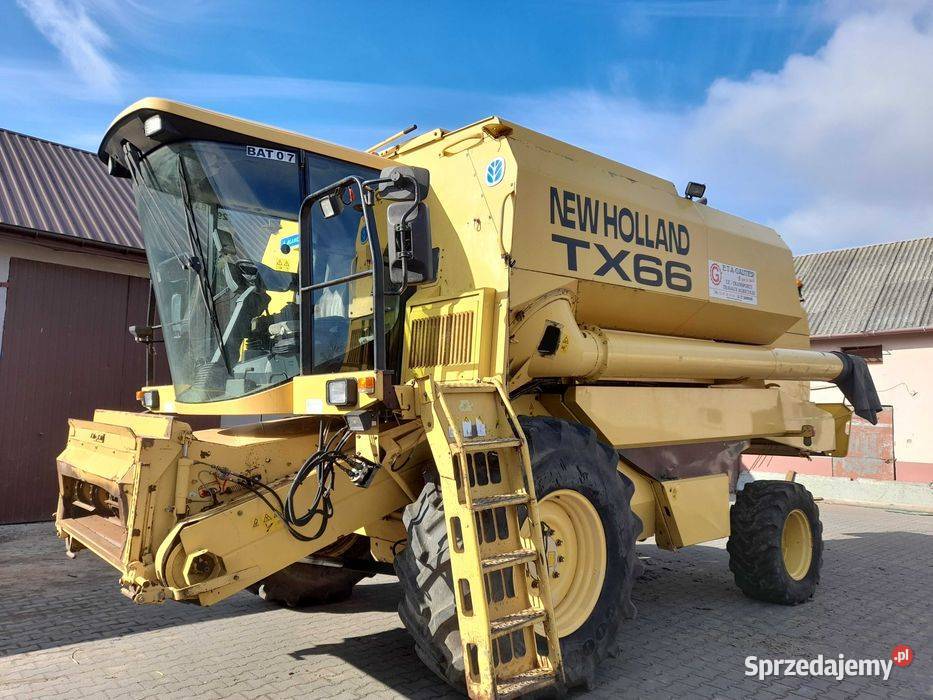 Kombajn Holland tx66 łódzkie Uniejów