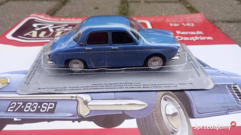 RENAULT DAUPHINE model Deagostini 143 Kultowe Warszawa