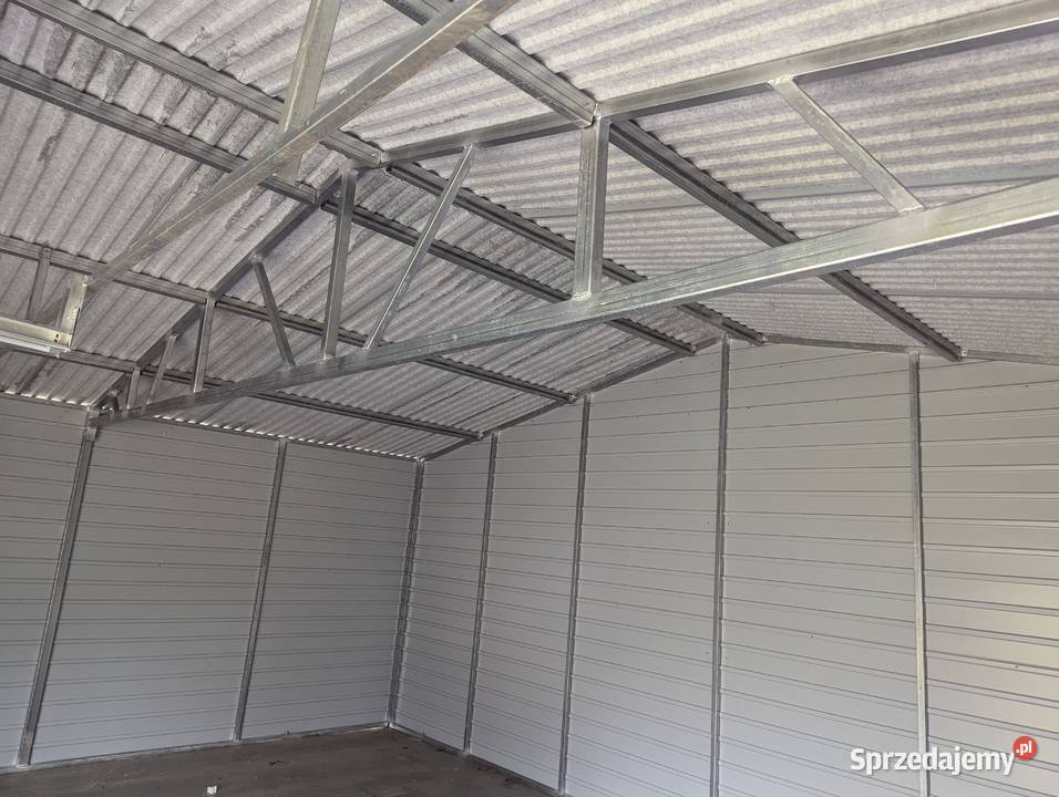 garaż blaszany 12x6 9x6 wiata hala pod warsztat Sucha Beskidzka