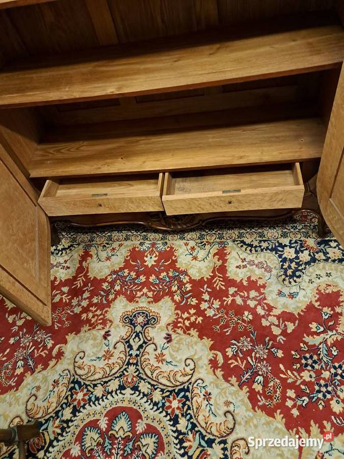 Piękna 2drzwiowa szafa Ludwik Filip z lustrami zachodniopomorskie Myślibórz