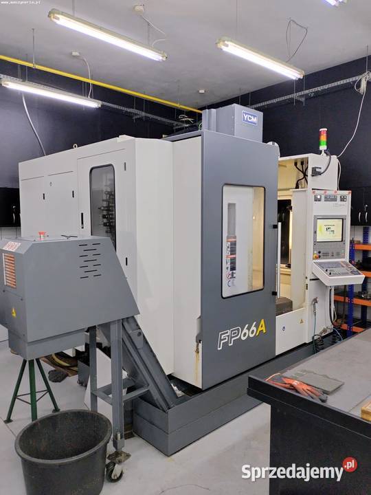 Centrum obróbcze pionowe CNC YCM FP66A Jelenia Góra