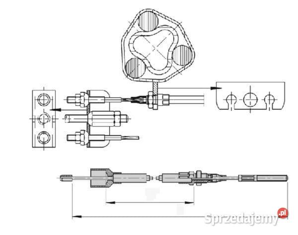 Linka cięgno Bowdena 16091865 24866304 Kamionna sprzedam
