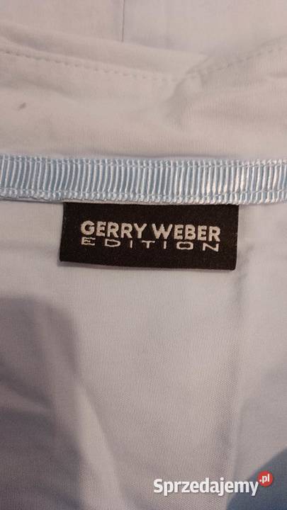 Bluzka damska koszulowa marki Gerry Weber niebieski