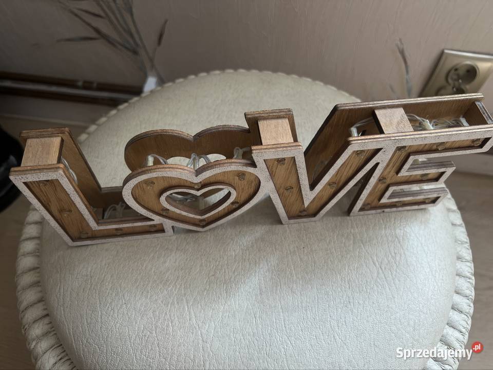 Dekoracja LOVE Żary