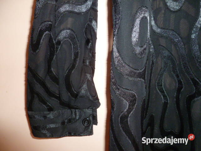 Bluzka czarna przezroczysta małopolskie Kraków