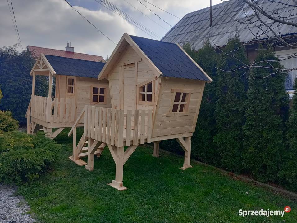 Domek drewniane plac zabaw podkarpackie Dębica