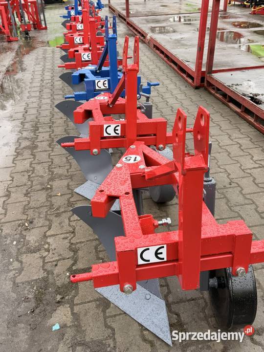 Pług mocny mini 1 skibowy DEMAROL gotowy do Ogrodzisko