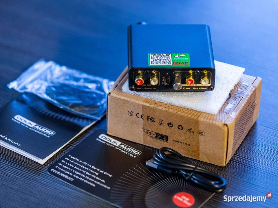 Przedwzmacniacz gramofonowy MMMC Douk Audio Krosno